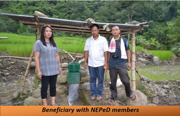 Beneficiary with NEPeD members